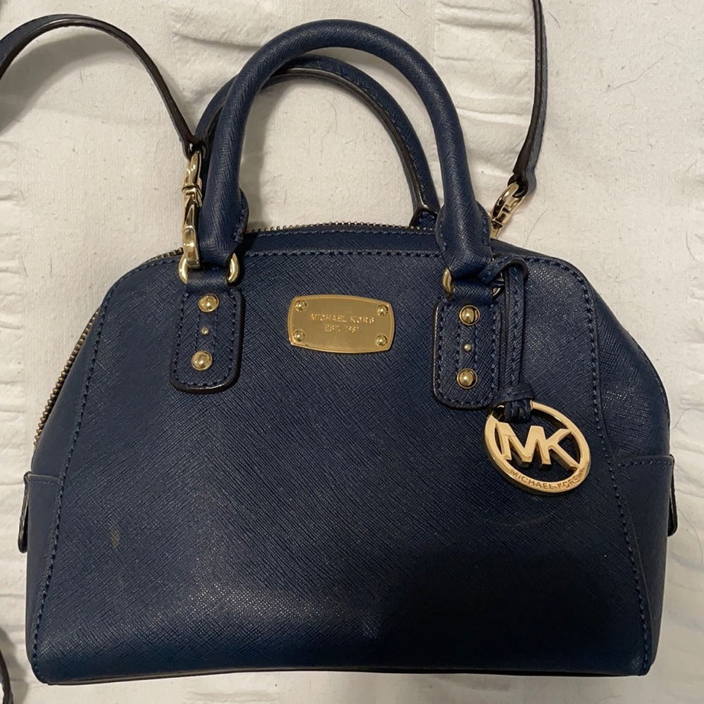 Navy Michael Kors Crossbody